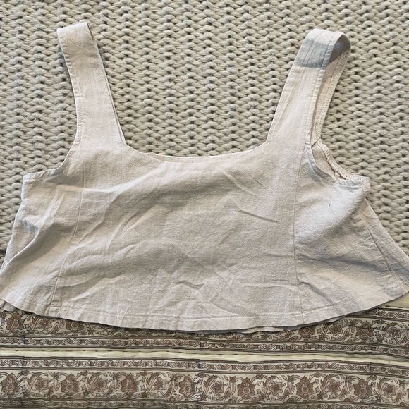Linen Shorts and Top Set - Picture 3 of 4